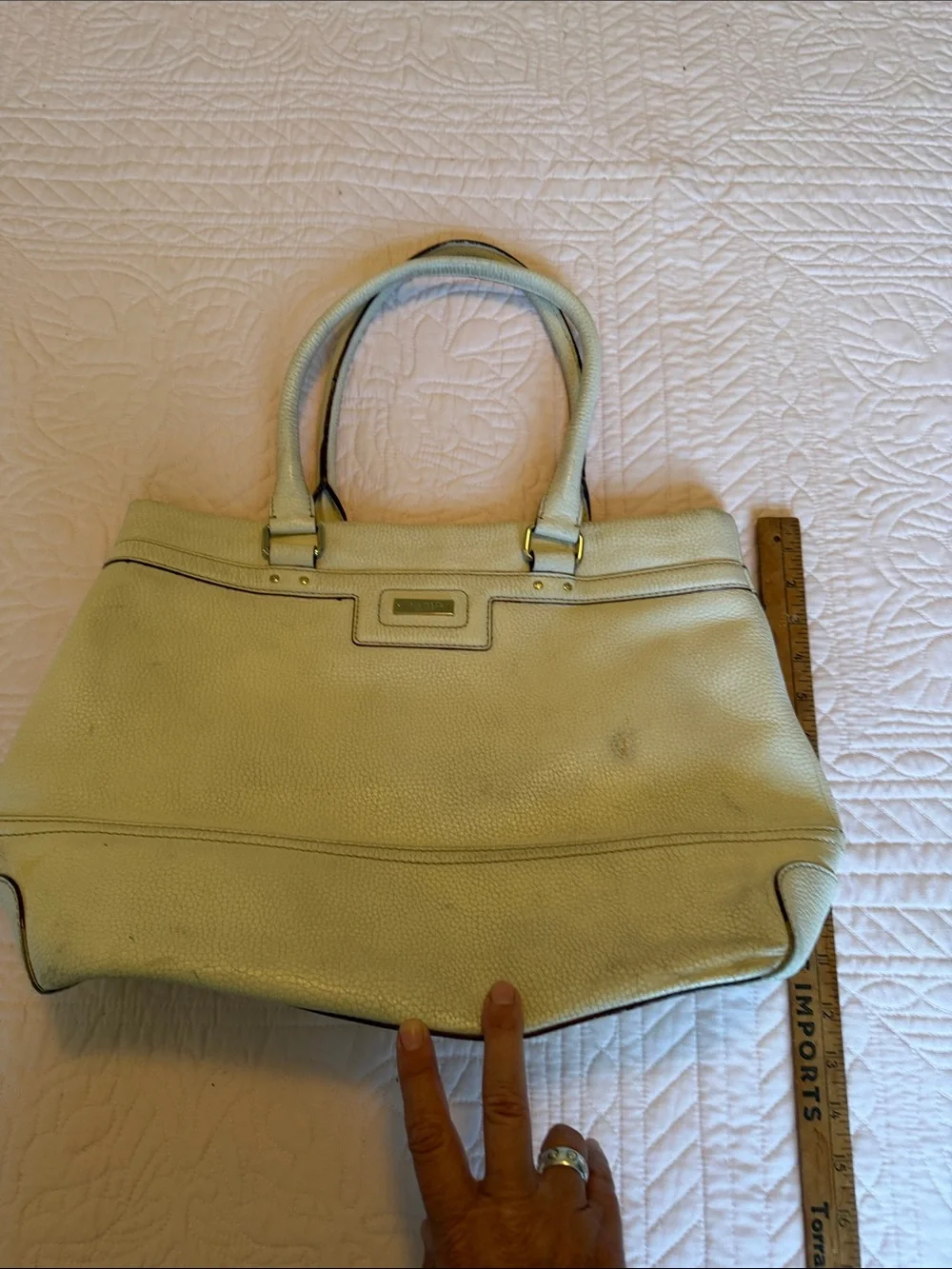 kate spade structured tote